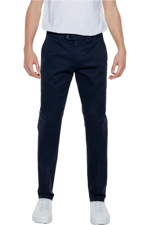 Antony Morato Heren, Broeken, Blauw, Maat: 2XL Katoen