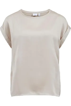 VILA Dames, Blouses & Shirts, , Maat: L Katoen