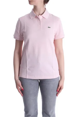 Lacoste Dames, Tops, Roze, Maat: L Katoen
