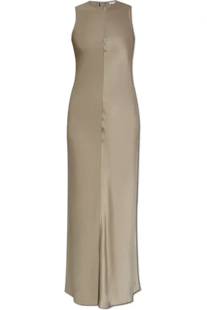Ami Dames, Jurken, Groen, Maat: XS Viscose