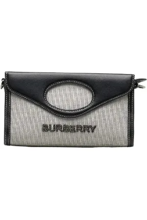 Burberry Dames, Pre-owned, Zwart, Maat: ONE Size Katoen