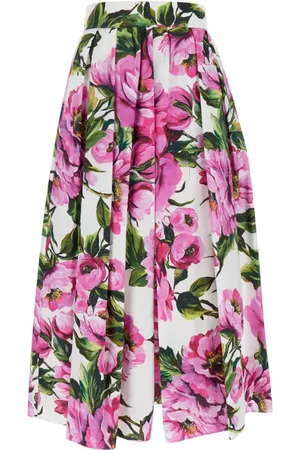 Dolce & Gabbana Dames, Rokken, Veelkleurig, Maat: XS Katoen