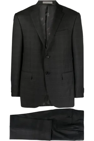 corneliani Heren, Pakken, Grijs, Maat: L Wol