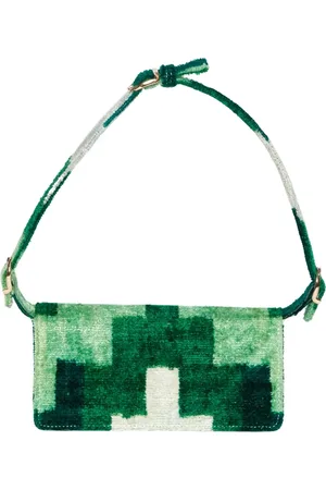 La Milanesa Dames, Tassen, Groen, Maat: ONE Size Katoen