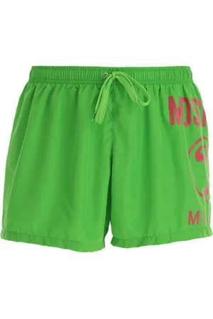 Moschino Heren, Badkleding, Groen, Maat: 2XL Poliester