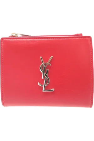 Saint Laurent Dames, Pre-owned, Rood, Maat: ONE Size Leer