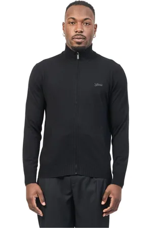 Guess Heren, Truien, Zwart, Maat: L Viscose