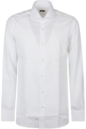 BARBA Heren, Overhemden, Wit, Maat: 3XL Katoen