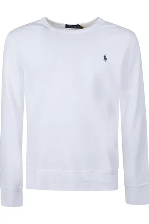 Ralph Lauren Heren, Sweatshirts & Hoodies, Wit, Maat: L Katoen