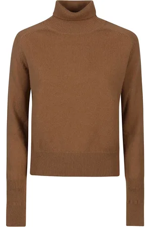 Victoria Beckham Dames, Truien, Bruin, Maat: M Wol