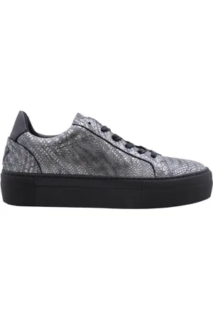 Floris van Bommel Dames, Schoenen, Grijs, Maat: 41 EU Leer
