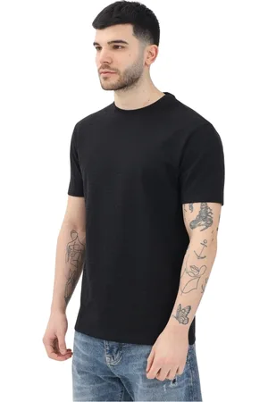 Armani Exchange Heren, Tops, Zwart, Maat: XL Katoen