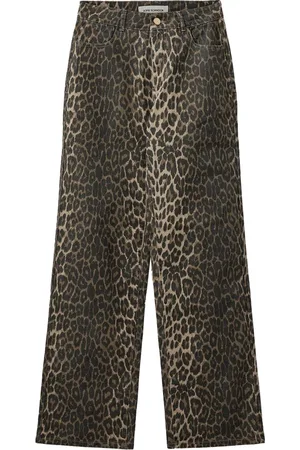 Sofie Schnoor Dames, Broeken, Bruin, Maat: XL Denim