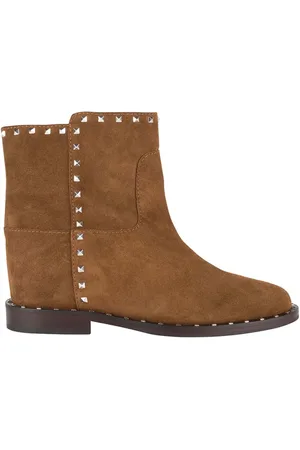 Via Roma Dames, Schoenen, Bruin, Maat: 38 EU Leer