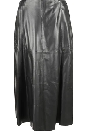arma leder Dames, Rokken, Zwart, Maat: XL Leer