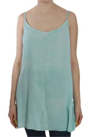 ERMANNO SCERVINO Dames, Tops, Blauw, Maat: L