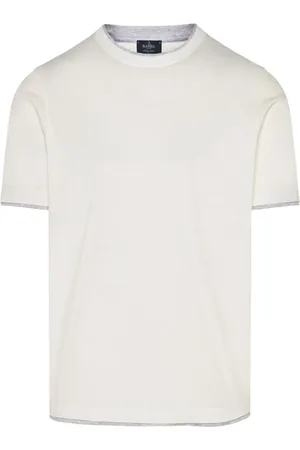 BARBA Heren, Tops, Wit, Maat: 2XL Katoen
