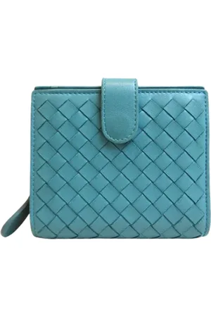 Bottega Veneta Dames, Pre-owned, Blauw, Maat: ONE Size Leer