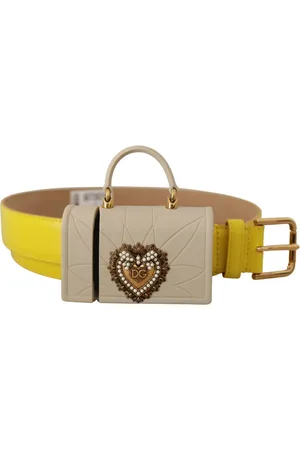Dolce & Gabbana Dames, Accessoires, Veelkleurig, Maat: 70 CM Leer