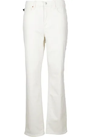 Paige Dames, Jeans, Wit, Maat: W26 Katoen