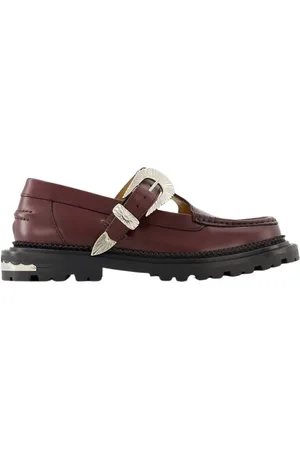 TOGA PULLA Dames, Schoenen, Rood, Maat: 39 EU Leer