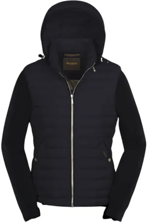 MOORER Heren, Jassen, Blauw, Maat: 5XL