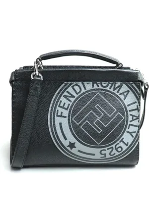 Fendi Heren, Pre-owned, Zwart, Maat: ONE Size Leer