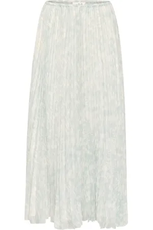Soaked in Luxury Dames, Rokken, Blauw, Maat: XL Poliester