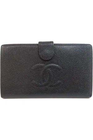 CHANEL Dames, Pre-owned, Zwart, Maat: ONE Size Leer