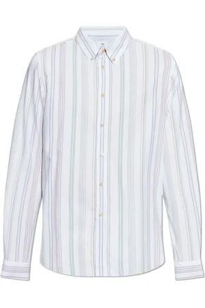 Paul Smith Heren, Overhemden, Wit, Maat: M Katoen
