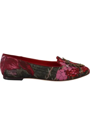 Dolce & Gabbana Dames, Schoenen, Veelkleurig, Maat: 35 1/2 EU Leer