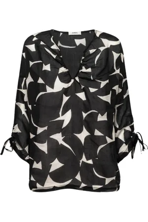 ALPHA STUDIO Dames, Blouses & Shirts, Blauw, Maat: S Jersey