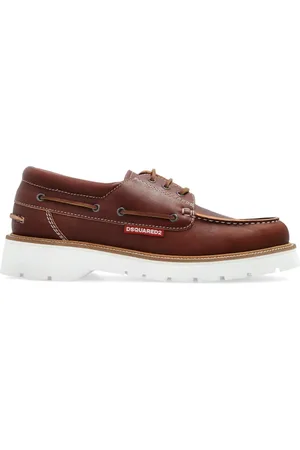 Dsquared2 Heren, Schoenen, Bruin, Maat: 41 1/2 EU Leer