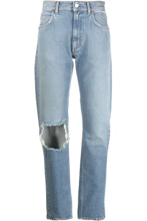 AMISH Heren, Jeans, Blauw, Maat: W31 Denim