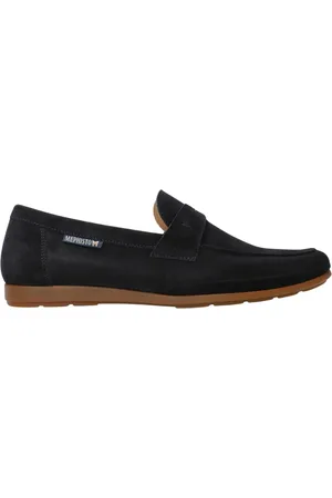 Mephisto Heren, Schoenen, Blauw, Maat: 43 EU Suède
