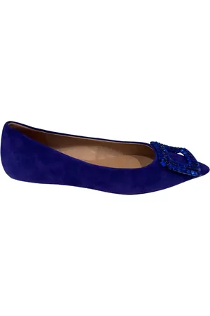 Bibi Lou Dames, Schoenen, Blauw, Maat: 37 EU Leer