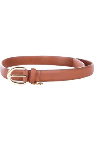 Ralph Lauren Dames, Accessoires, Bruin, Maat: XS Leer