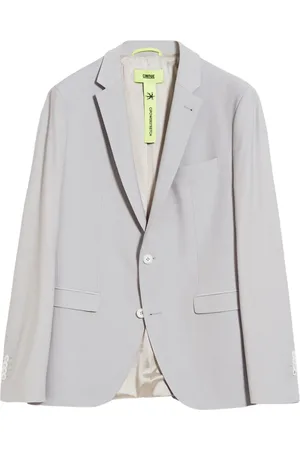 Cinque Heren, Jassen, Grijs, Maat: XL Wol