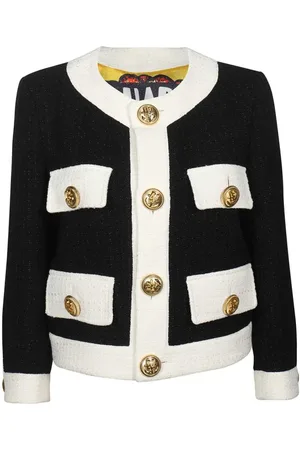 Dsquared2 Dames, Jassen, Zwart, Maat: S Tweed