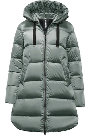 Bomboogie Dames, Mantels, Groen, Maat: XL Nylon