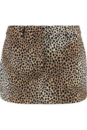 Michael Kors Dames, Rokken, Bruin, Maat: XS Poliester