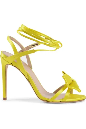DEE OCLEPPO Dames, Schoenen, Geel, Maat: 38 1/2 EU Satijn