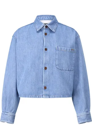 A.P.C. Dames, Jassen, Blauw, Maat: L Denim