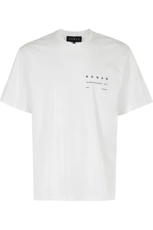 Hogan Heren, Tops, Wit, Maat: XS Katoen