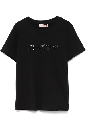 Twin-Set Dames, Tops, Zwart, Maat: S