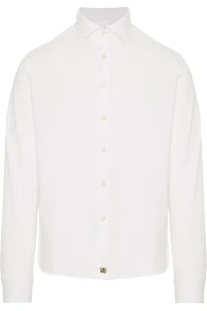 SONRISA Heren, Overhemden, Wit, Maat: 2XL Katoen