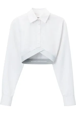 Alexander Wang Dames, Blouses & Shirts, Wit, Maat: 2XS