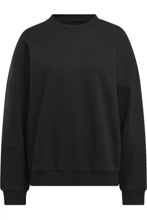 Reebok Dames, Sweatshirts & Hoodies, Zwart, Maat: S