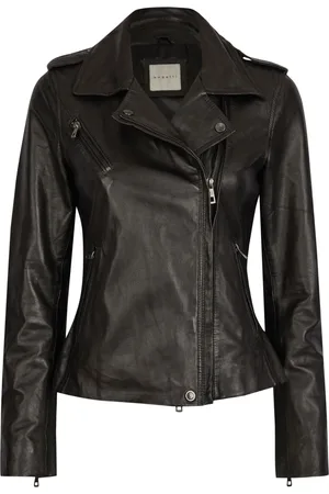 Bugatti Dames, Jassen, Zwart, Maat: S Leer