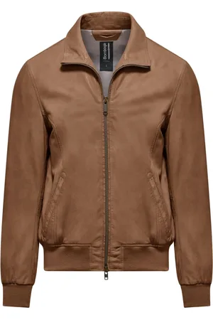 Bomboogie Heren, Jassen, Bruin, Maat: 3XL Katoen